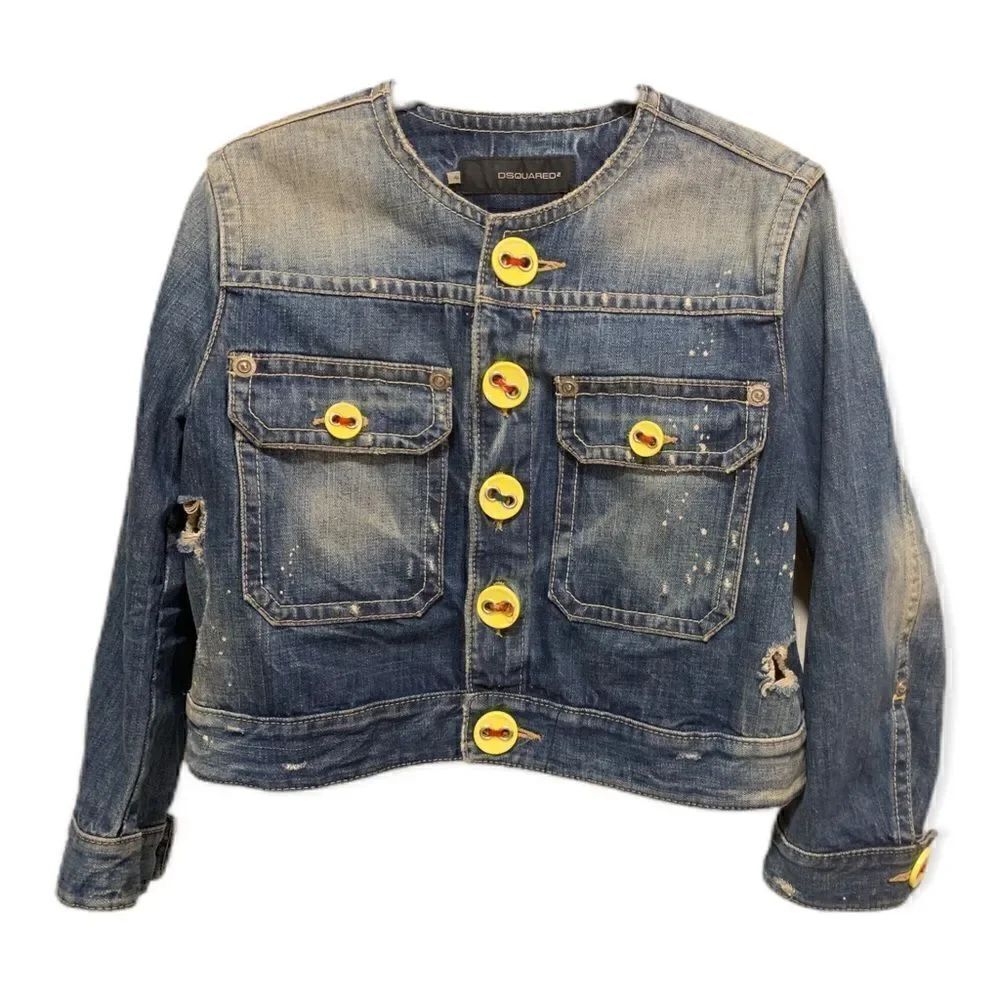 DSquared2 Denim Jacket |Size: 44| - Picture 7 of 9